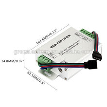 Repetidor de señal de datos de 3 canales Controlador de amplificador RGB LED para 3528/5050 SMD RGB LED Strip